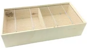 Een foto van een Vervoerskist Open Groot 2-vaks