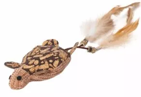 Een foto van een Quapas! – Kattenspeeltje Turtle