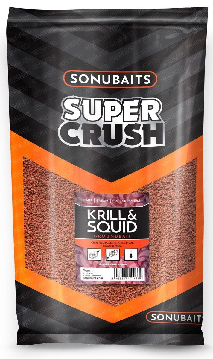 Sonubaits - Supercrush Krill & Squid Groundbait 2kg