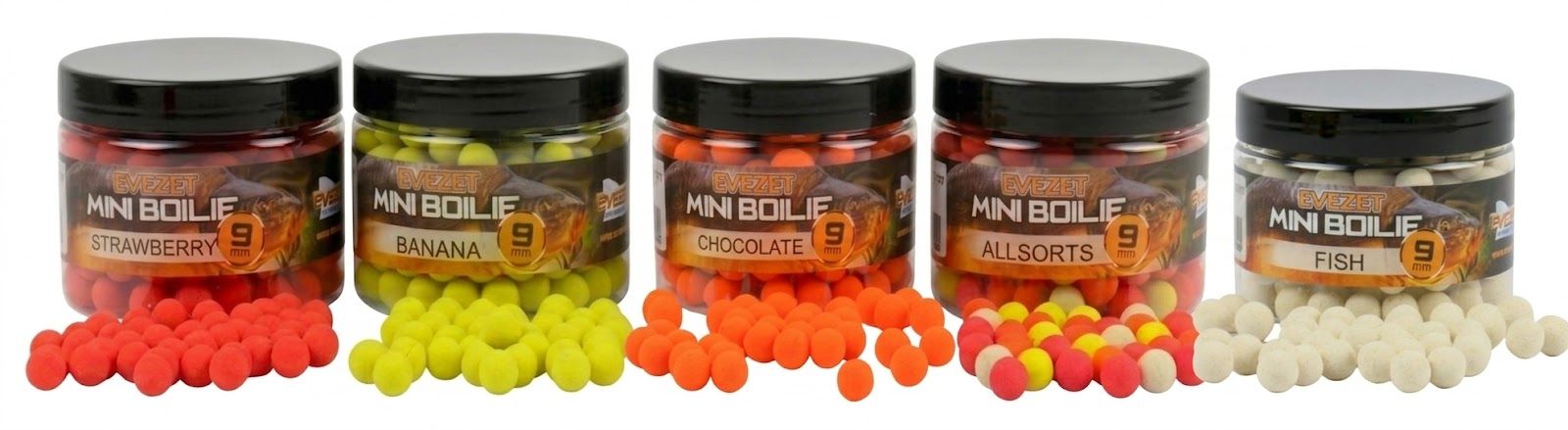 Evezet - Mini Boilies 9mm 100g