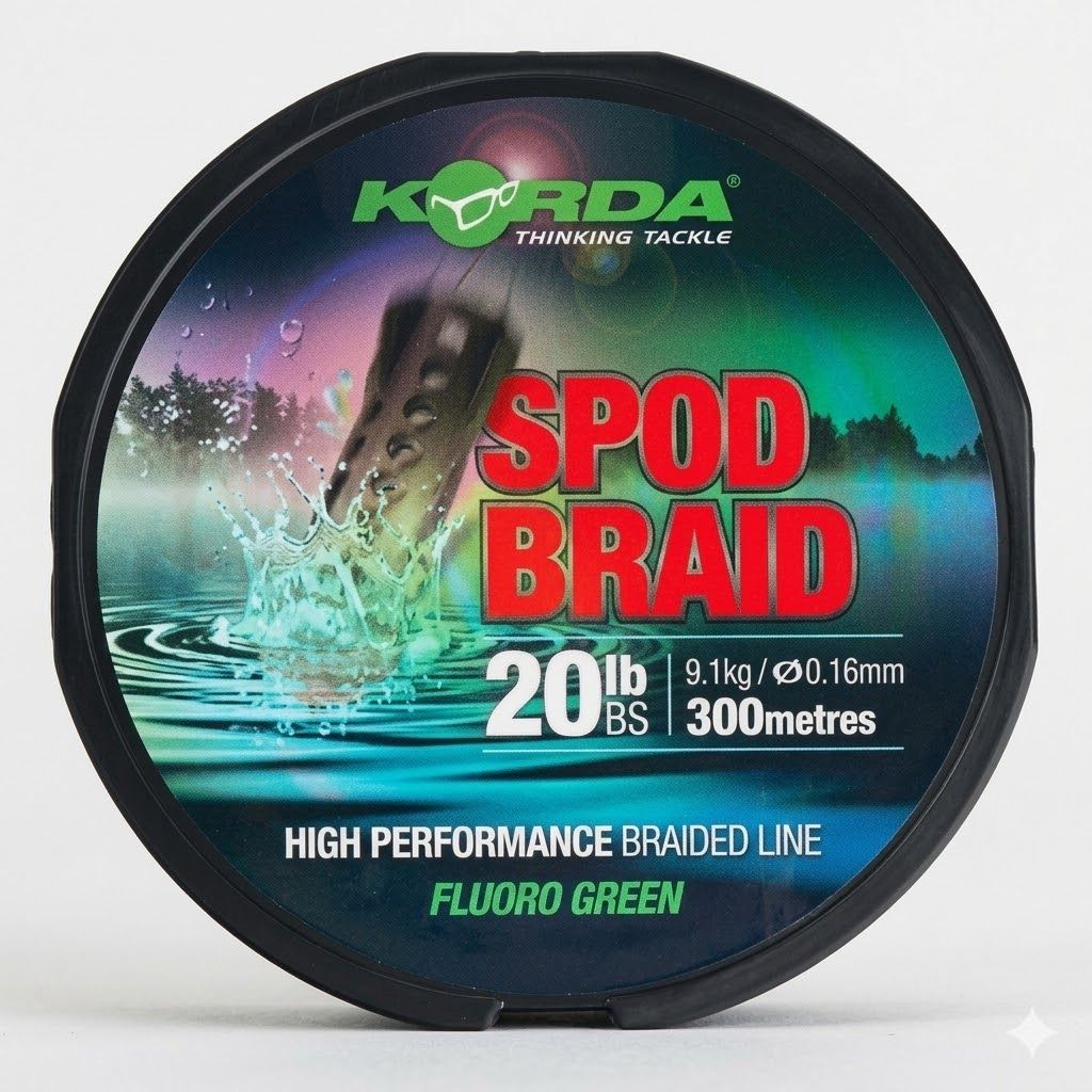 Korda - Spod Braid 20lb 0.16mm 9.1kg 300m