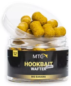 Een foto van een Mtc Baits – Hookbait Wafter Dumbell Big Banana 12x18mm