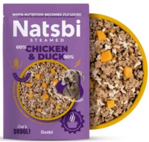 Een foto van een Natsbi – Steamed Chicken & Duck, 500gram