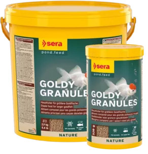 Een foto van een Sera – Goldy Granules