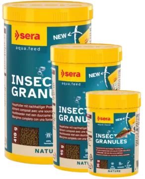 Een foto van een Sera – Insect Granules