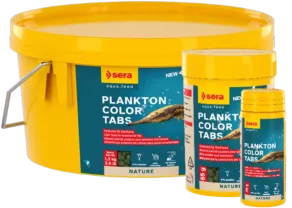 Een foto van een Sera – Plankton Color Tabs