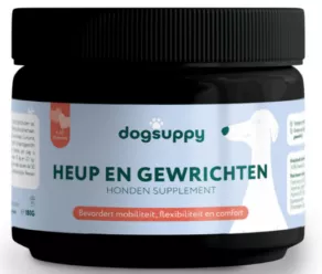 Een foto van een Dogsuppy – Heup & Gewrichten, 60 Snoepjes