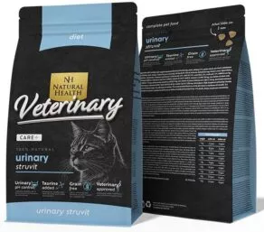 Een foto van een Natural Health Cat – Diet Urinary Struvit GF