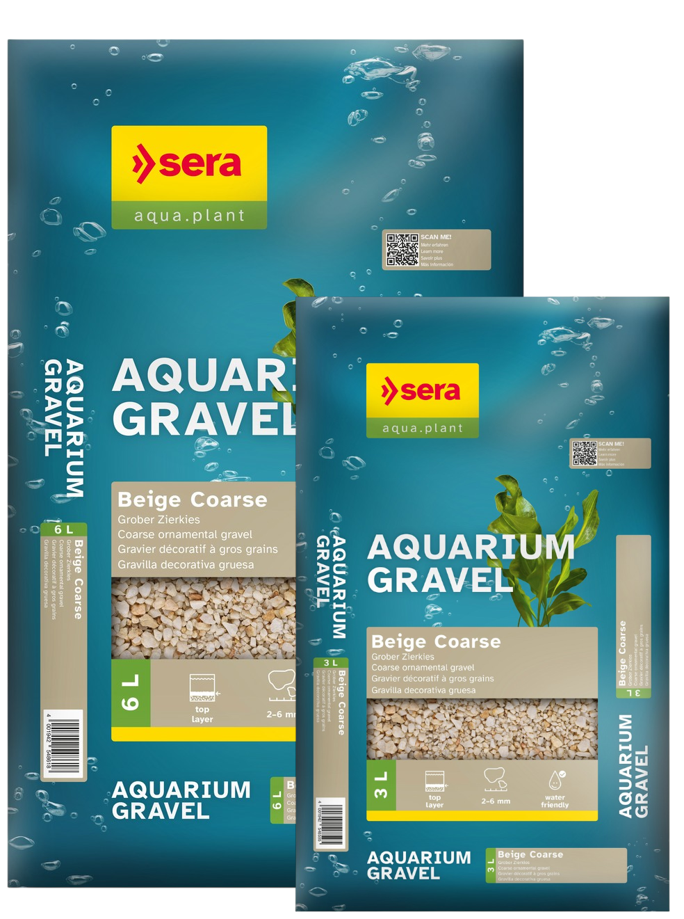 Sera Aquarium Gravel Beige Coarse