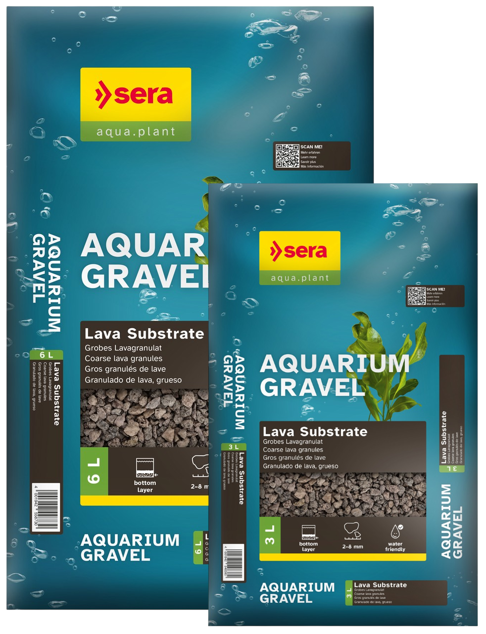 Sera - Aquarium Gravel Lava Substrate