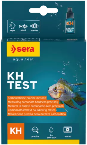 Een foto van een Sera – KH test