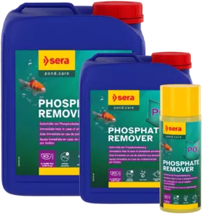Een foto van een Sera Pond – Phosphate Remover