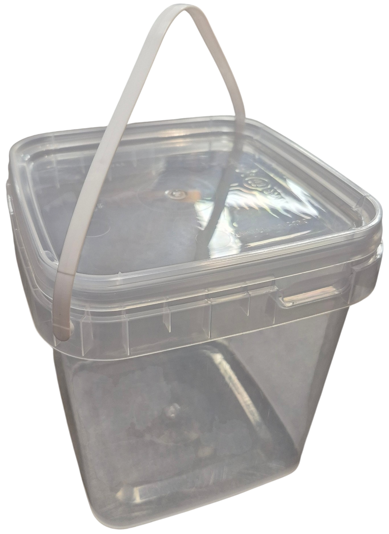Voeremmer Transparant 2,5ltr. Vierkant