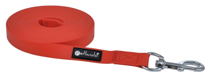 Petlando - Rubber Tracking Sleeplijn Rood 10mm