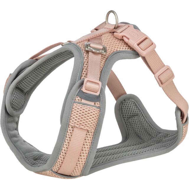 Trixie - Premium Flexmesh Tuig, Compacte honden, Blush