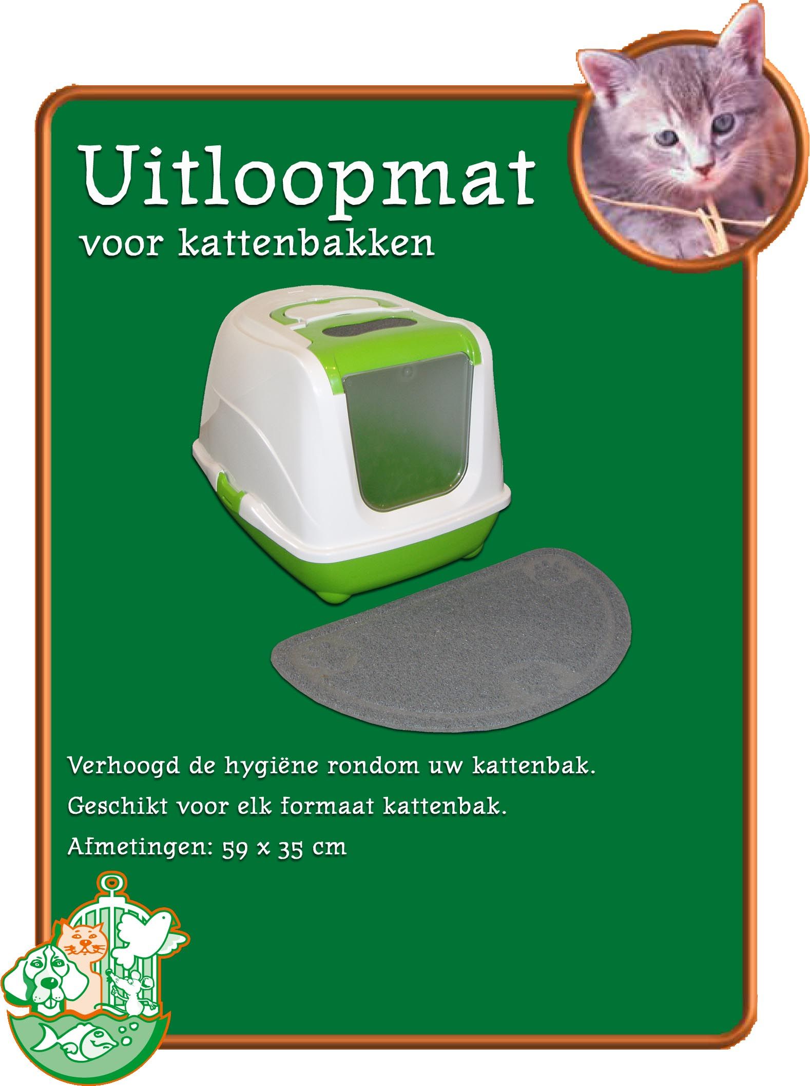 De Boon - Uitloopmat voor kattenbakken - Afbeelding 2