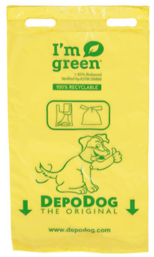 Depodog - Poepzakjes I'M Green, 50st.