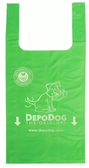 Een foto van een Depodog – Poepzakjes Biologisch Afbreekbaar, 100st.