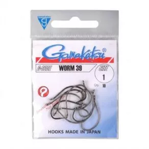 Een foto van een Gamakatsu – Worm Hook 39