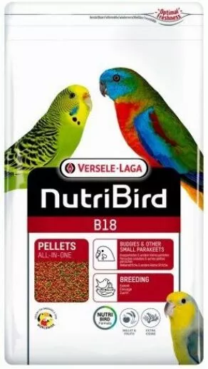 Een foto van een Nutribird – B18 Parkiet Kweekvoer 3kg
