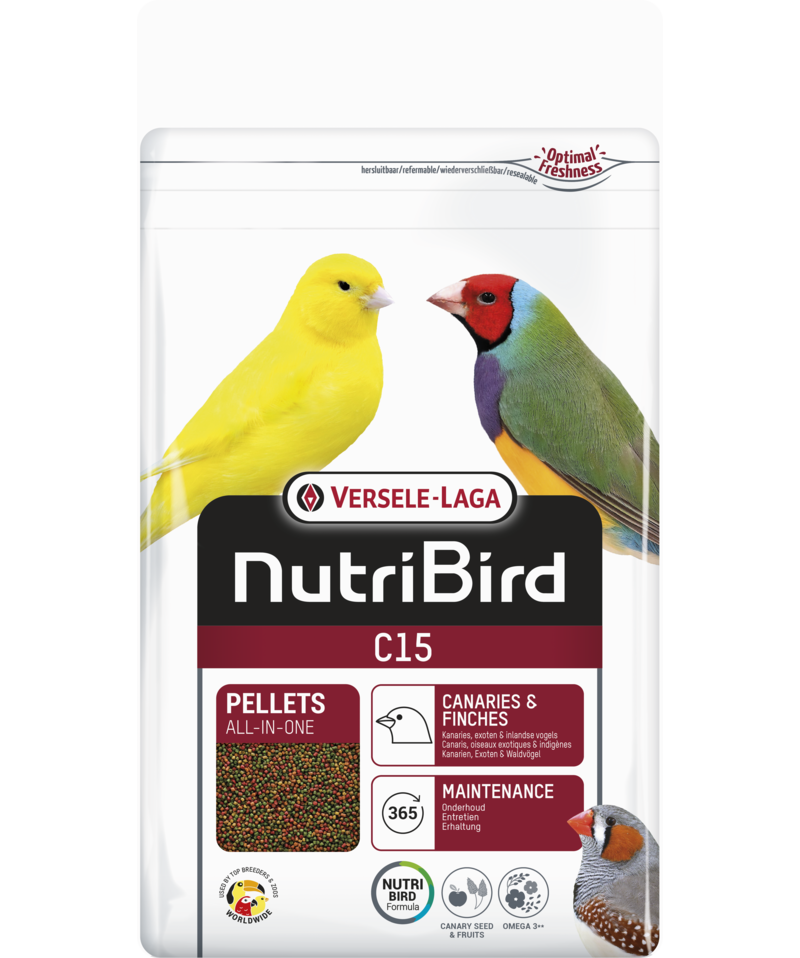 Nutribird - C15 Kanarie Onderhoudsvoer