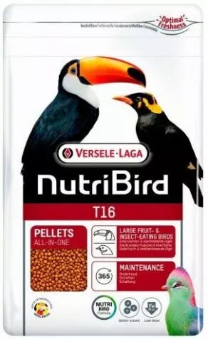 Een foto van een Nutribird – T16 Toekan Onderhoudsvoer 10kg