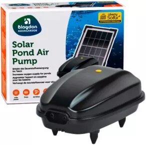 Een foto van een Blagdon Aquagarden – Solar Air Pond Pump S