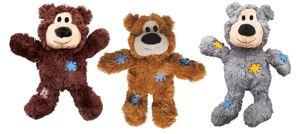 Kong - Wild Knots Assorti Bears, Medium/Large