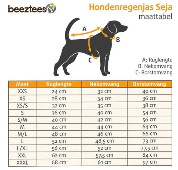 Beeztees Honden Regenjas Seja - Afbeelding 2
