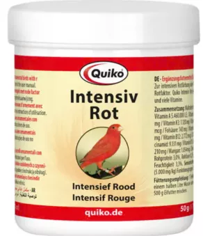Een foto van een Quikon Rood Intensief 50gr.