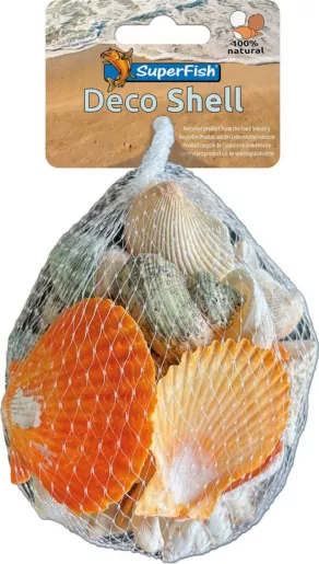 Een foto van een Superfish – Deco Schelp Gemengd, 200gram