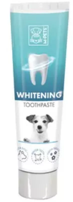 Een foto van een M-pets – Whitening Tandpasta